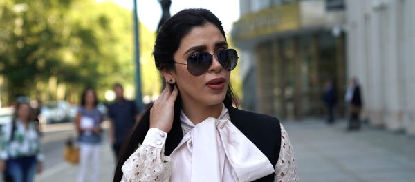 Emma Coronel Aispuro, esposa de Joaquín Chapo Guzmán - Sputnik Mundo
