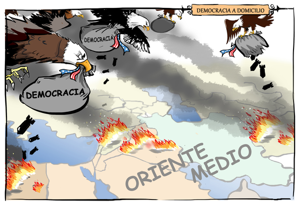 Democracia a domicilio: EEUU comete su peor error entrometiéndose en Oriente Medio - Sputnik Mundo