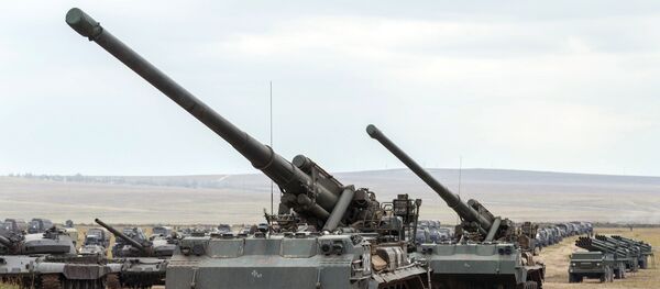 Obús autopropulsado 2S7 Pion - Sputnik Mundo