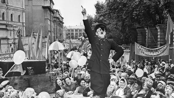 Un actor interpreta a Hitler, imagen referencial