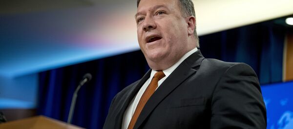 El secretario de Estado de EEUU, Mike Pompeo - Sputnik Mundo