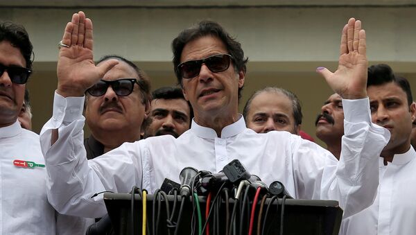 Imran Khan, primer ministro pakistaní Imran Khan, primer ministro pakistaní - Sputnik Mundo