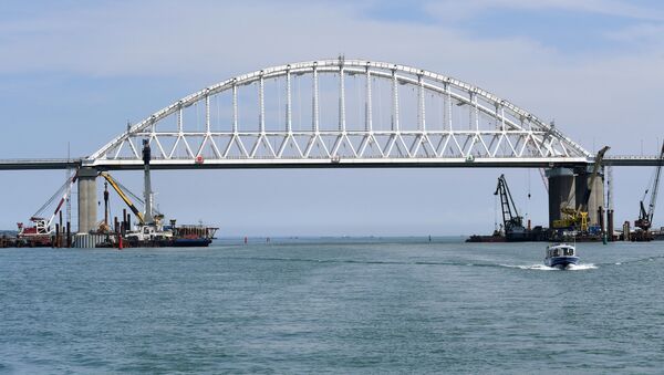 Puente de Crimea - Sputnik Mundo