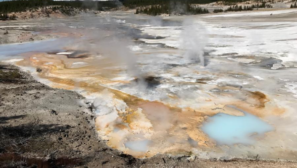 La cuenca alta del parque nacional de Yellowstone - Sputnik Mundo