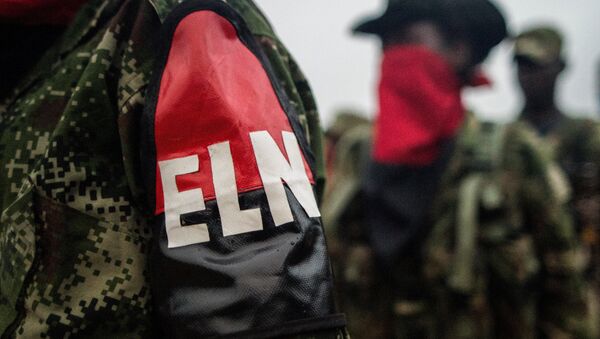 Logo de ELN (imagen referencfial) - Sputnik Mundo