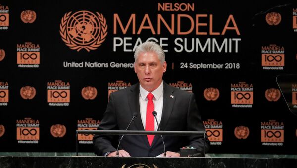 Miguel Díaz-Canel, presidente de Cuba - Sputnik Mundo