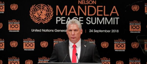 Miguel Díaz-Canel, presidente de Cuba - Sputnik Mundo