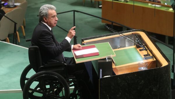 Lenín Moreno, presidente de Ecuador - Sputnik Mundo