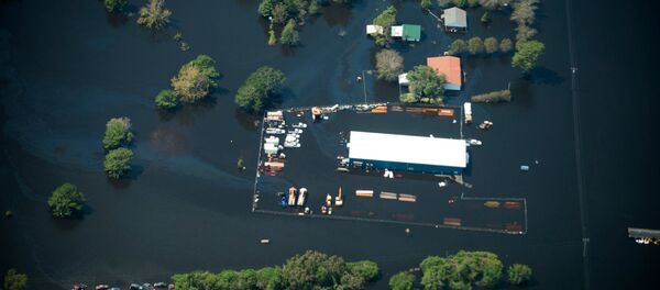 Consecuencias del huracán Florence en el estado de Carolina del Norte - Sputnik Mundo