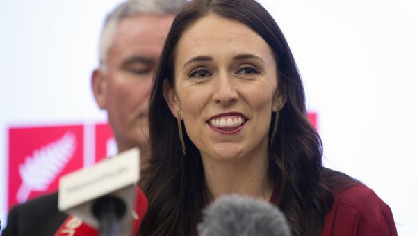 La primera ministra de Nueva Zelanda, Jacinda Ardern - Sputnik Mundo