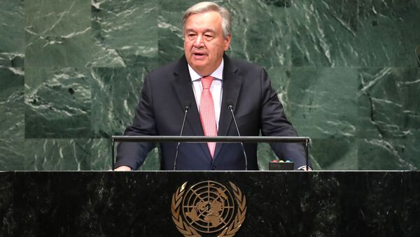 António Guterres, secretario general de la Organización de las Naciones Unidas (ONU) - Sputnik Mundo