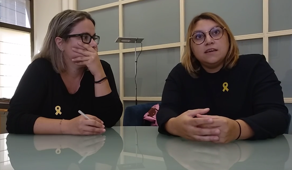 Ximena Gadea y Maria José Chacón, miembros del PdeCAT de Barcelona - Sputnik Mundo
