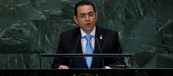 Jimmy Morales, presidente de Guatemala - Sputnik Mundo