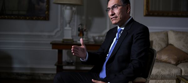 Martín Vizcarra, presidente de Perú - Sputnik Mundo