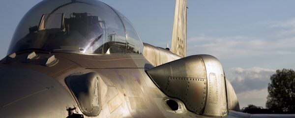 Un caza F-16I de las Fuerzas Aéreas de Israel Un caza F-16I de las Fuerzas Aéreas de Israel - Sputnik Mundo