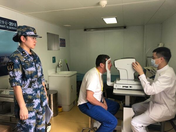 Un buque hospital chino que funciona en Venezuela Un buque hospital chino que funciona en Venezuela - Sputnik Mundo