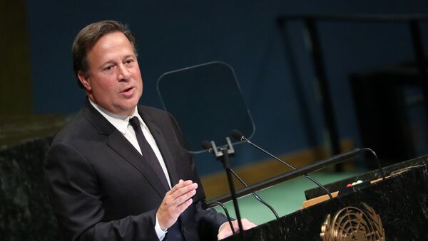 Juan Carlos Varela, el presidente de Panamá - Sputnik Mundo