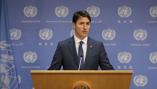 Justin Trudeau, primer ministro de Canadá - Sputnik Mundo
