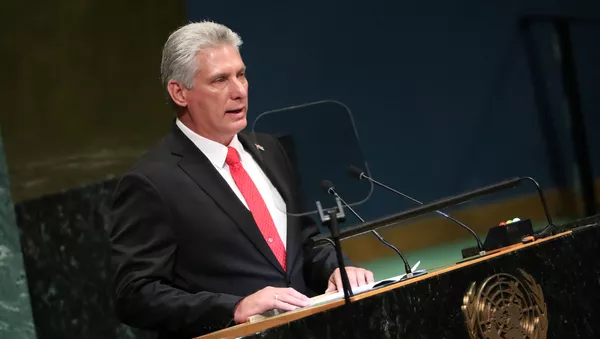 Miguel Díaz-Canel, presidente de Cuba