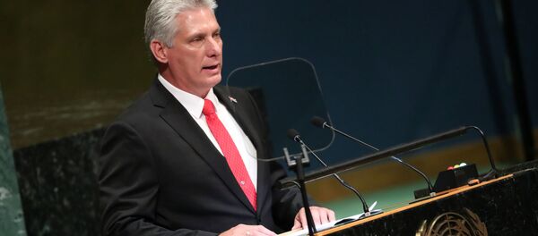 Miguel Díaz-Canel, presidente de Cuba - Sputnik Mundo
