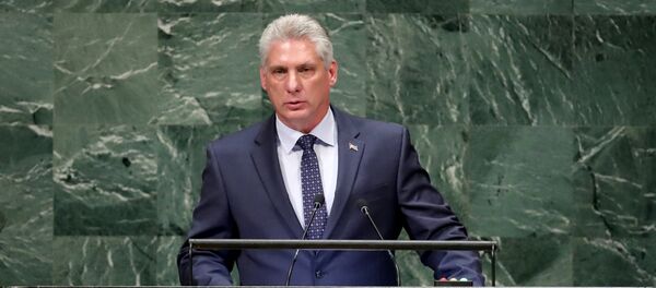 Miguel Díaz-Canel, presidente de Cuba - Sputnik Mundo