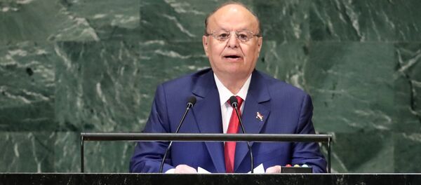 Abdo Rabu Mansur Hadi, presidente de Yemen - Sputnik Mundo