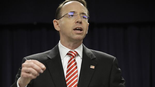 Rod Rosenstein, el vicefiscal general de EEUU - Sputnik Mundo