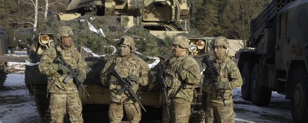 Militares estadounidenses en Polonia - Sputnik Mundo