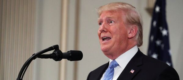 Donald Trump, presidente de EEUU - Sputnik Mundo