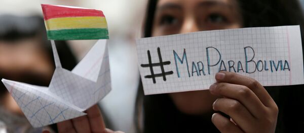 Manifestaciones en Bolivia Manifestaciones en Bolivia - Sputnik Mundo