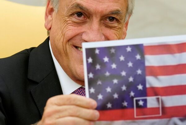 Sebastián Piñera, presidente de Chile - Sputnik Mundo