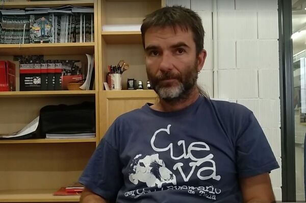 Ermengol Gassiot, secretario general de CGT Cataluña - Sputnik Mundo