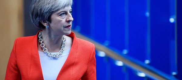 Theresa May, primera ministra del Reino Unido - Sputnik Mundo
