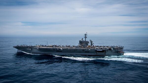 Portaviones estadounidense USS Theodore Roosevelt - Sputnik Mundo