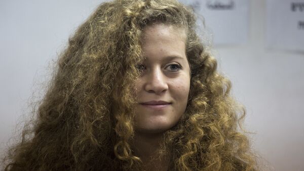 Ahed Tamimi, activista palestina - Sputnik Mundo