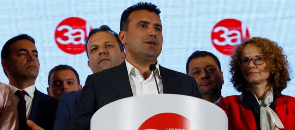 Zoran Zaev, primer ministro macedonio - Sputnik Mundo
