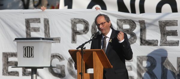 Quim Torra, presidente de la Generalitat de Cataluña - Sputnik Mundo