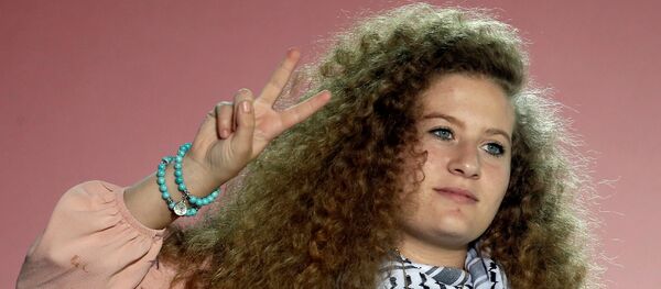 Ahed Tamimi, activista palestina - Sputnik Mundo