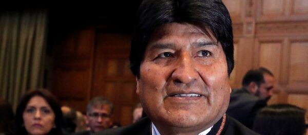 Evo Morales, presidente de Bolivia - Sputnik Mundo