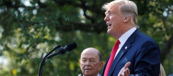 Donald Trump, presidente de EEUU - Sputnik Mundo