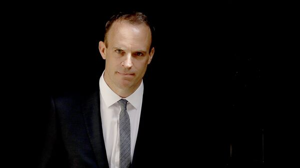 Dominic Raab, vice primer ministro británico y secretario de Estado de Justicia - Sputnik Mundo