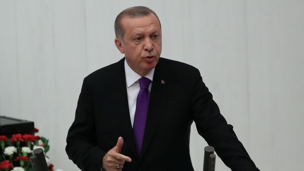 Recep Tayyip Erdogan, presidente de Turquía - Sputnik Mundo