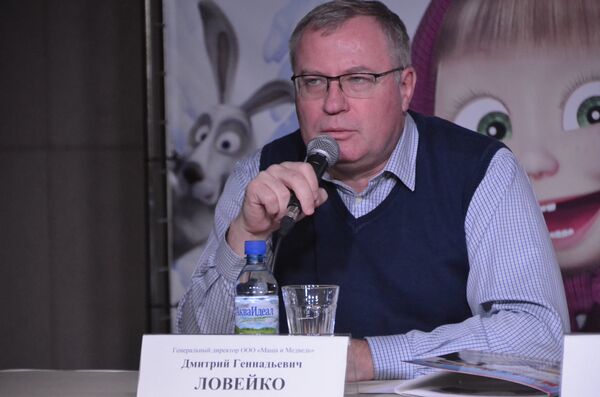 Dimitri Loveiko, director de Animaccord y productor de Masha y el Oso - Sputnik Mundo