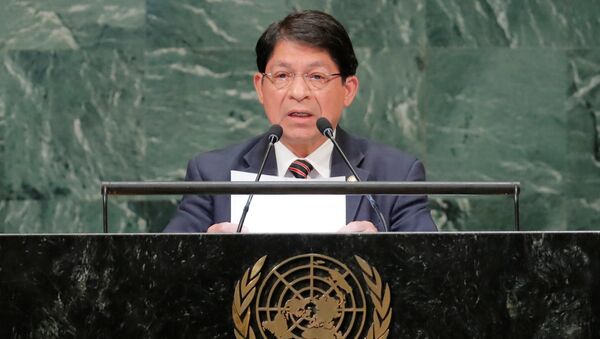 Denis Moncada, canciller de Nicaragua - Sputnik Mundo