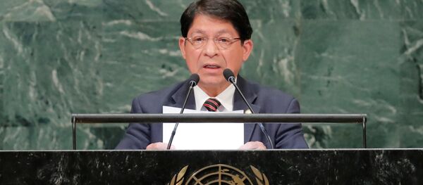 Denis Moncada, canciller de Nicaragua - Sputnik Mundo