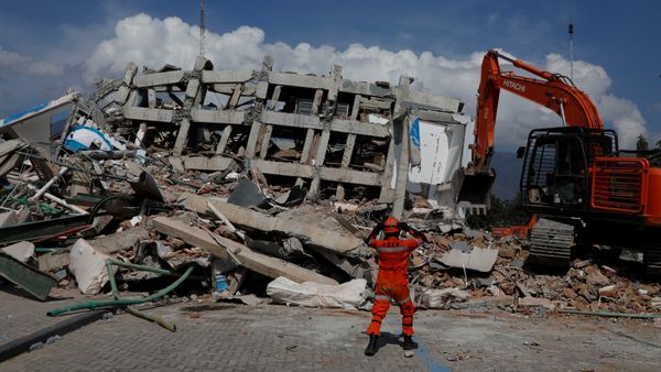 Consecuencias del sismo en Indonesia Consecuencias del sismo en Indonesia - Sputnik Mundo