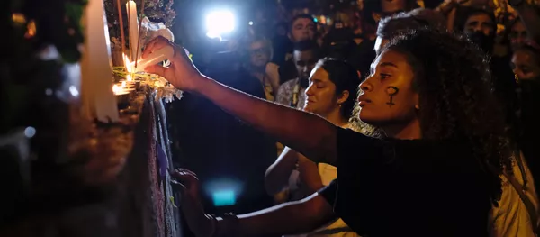 Homenaje a Marielle Franco, consejala brasileña asesinada en Río de Janeiro Homenaje a Marielle Franco, consejala brasileña asesinada en Río de Janeiro - Sputnik Mundo