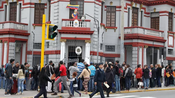Los migrantes venezolanos en Perú