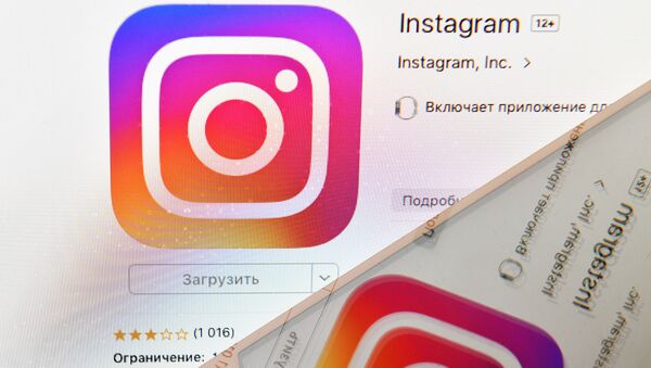 Logo de Instagram - Sputnik Mundo