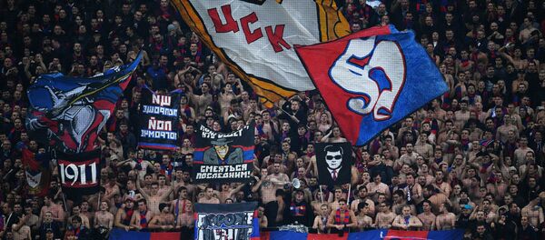 Hinchas de CSKA (imagen referencial) - Sputnik Mundo